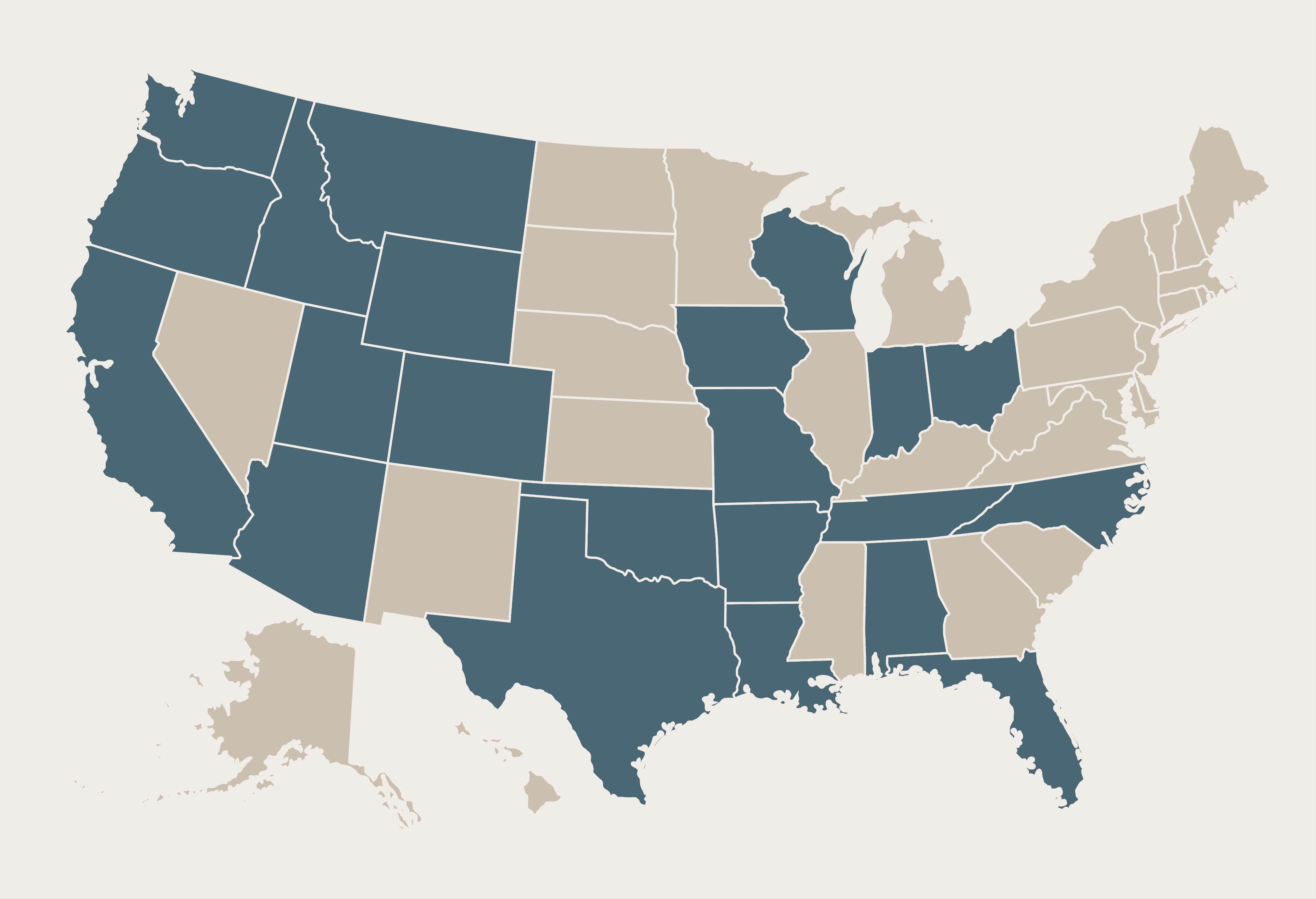 States that Momentum Loans is licensed in